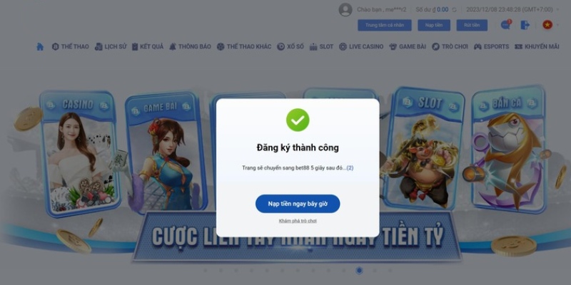 BET88 ⭐️ VUA NHÀ CÁI 8 Đăng ký BET88 vô cùng nhanh chóng và dễ dàng